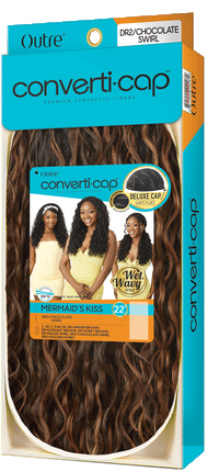 Thumbnail for Outre Converti-Cap Deluxe Cap Wig Wet N Wavy Mermaids Kiss - Elevate Styles