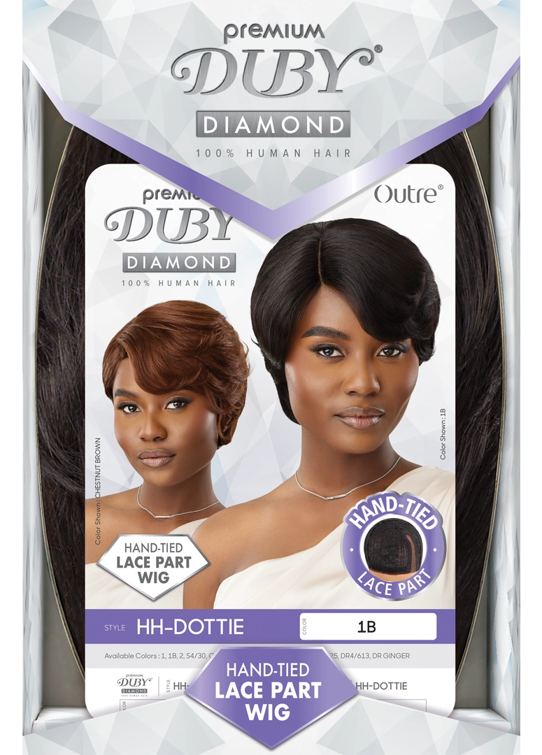 Outre Duby Diamond 100% Human Hair 4" Lace Part Lace Front Wig HH Dottie - Elevate Styles