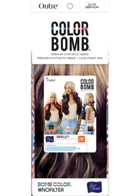 Thumbnail for Outre Color Bomb Lace Front Wig Birkley - Elevate Styles