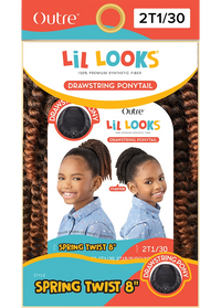 Thumbnail for Outre Lil Looks Drawstring Pony Spring Twist 8 - Elevate Styles