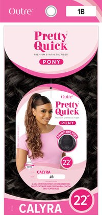 Thumbnail for Outre Premium Synthetic Pretty Quick Ponytail Calyra PQDPCAY - Elevate Styles