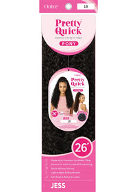 Thumbnail for Outre Pretty Quick Pony Ponytail Jess - Elevate Styles