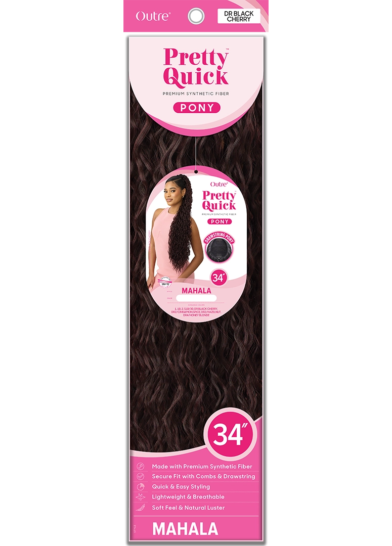 Outre Premium Synthetic Pretty Quick Ponytail Mahala PQDPMHL - Elevate Styles