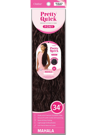 Thumbnail for Outre Premium Synthetic Pretty Quick Ponytail Mahala PQDPMHL - Elevate Styles