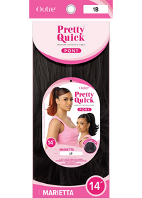 Thumbnail for Outre Premium Synthetic Pretty Quick Ponytail Marietta PQDPMAR - Elevate Styles