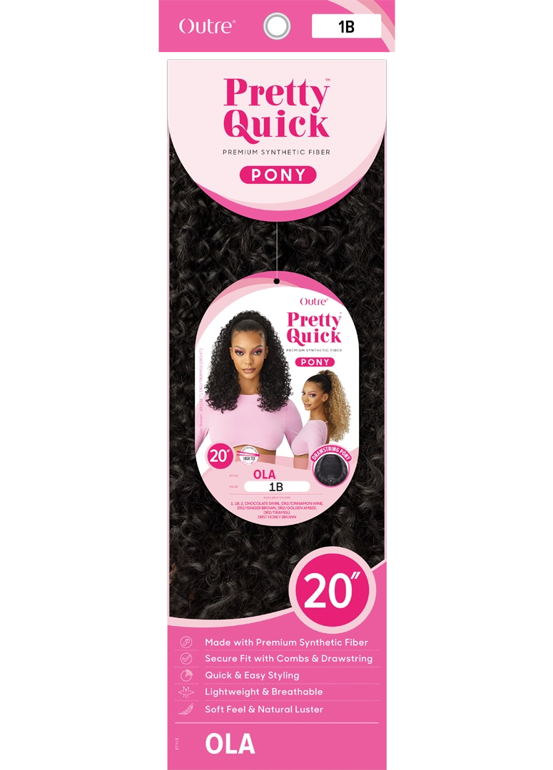 Outre Pretty Quick Pony Ponytail Ola - Elevate Styles