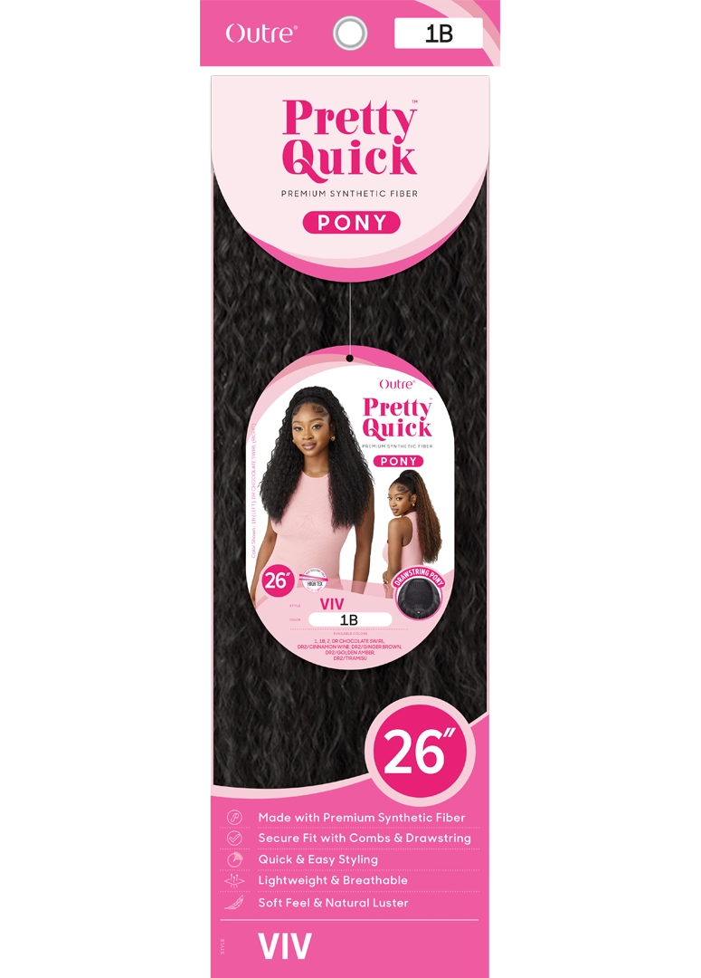 Outre Pretty Quick Pony Viv PQDPVIV - Elevate Styles