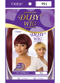 Thumbnail for Outre Premium Duby 100% Human Hair Wig HH Ornella DWHORN - Elevate Styles