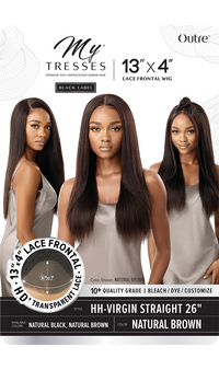 Thumbnail for My Tresses Black Label HD 13x4 Lace Front Wig HH Virgin Straight 26