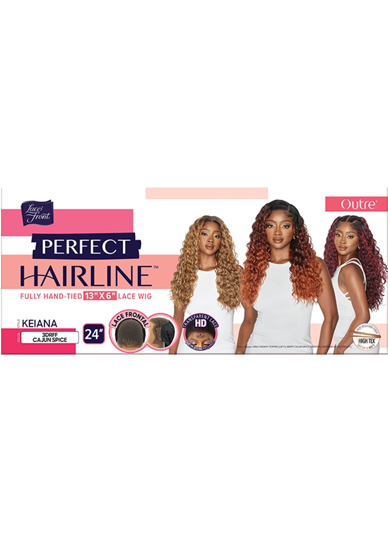 Outre Perfect Hairline 13"x 6"  HD Transparent Lace Front Wig Keiana - Elevate Styles