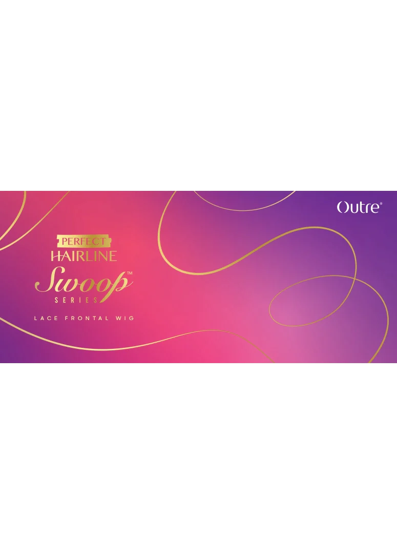 Outre Perfect Hairline Swoop Series Frontal Lace 13"x 4" HD Transparent Lace Front Wig Swoop 3 - Elevate Styles