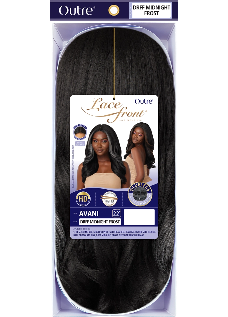 Outre Synthetic Glueless HD Transparent Lace Front Wig Avani - Elevate Styles