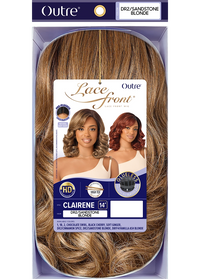 Thumbnail for Outre Synthetic Glueless HD Transparent Lace Front Wig Clairene QLCRN - Elevate Styles