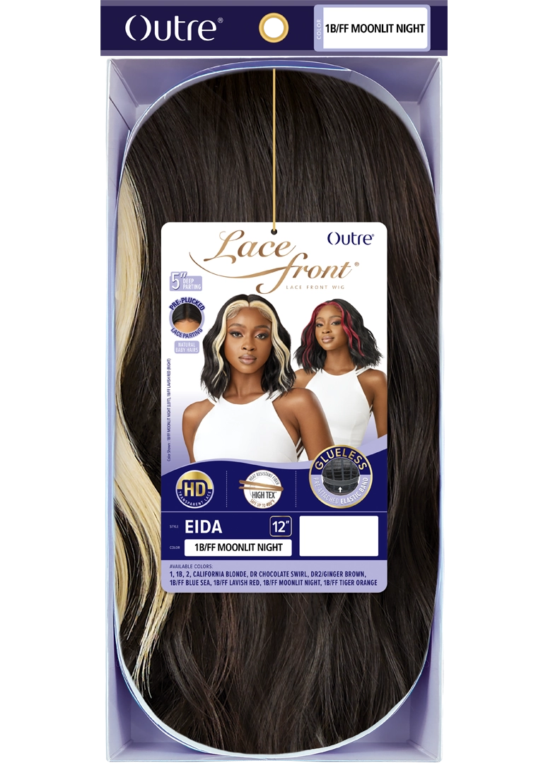 Outre HD Transparent Lace Pre-Plucked 5" Deep Part Lace Front Wig Eida - Elevate Styles