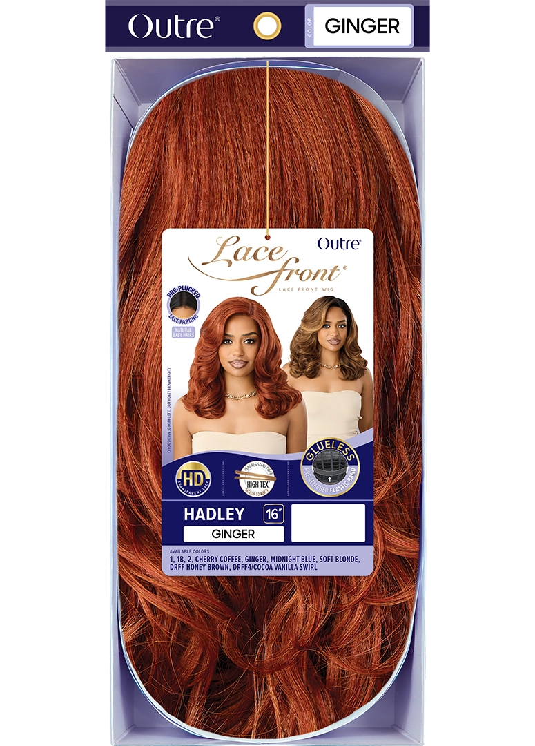 Outre Synthetic Glueless HD Transparent Lace Front Wig Hadley QLHAD - Elevate Styles