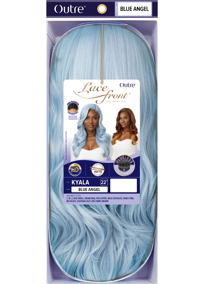Outre HD Transparent Glueless Lace Pre-Plucked 5" Deep Part Lace Front Wig Kyala - Elevate Styles