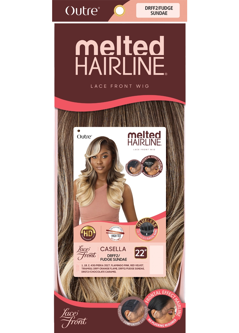 Outre Synthetic Melted Hairline HD Lace Front Wig Casella QLMHCAS - Elevate Styles