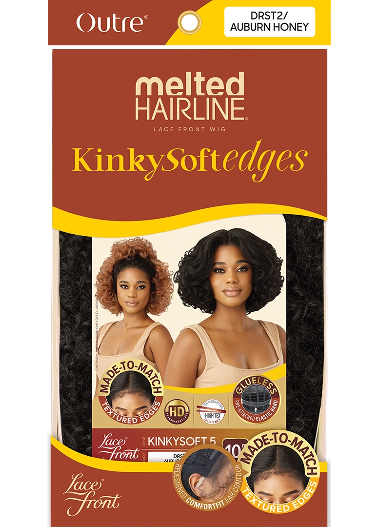 Outre HD Melted Hairline Kinky Soft Edges Lace Front Wig Kinky Soft 5 QLMHKSE5 - Elevate Styles