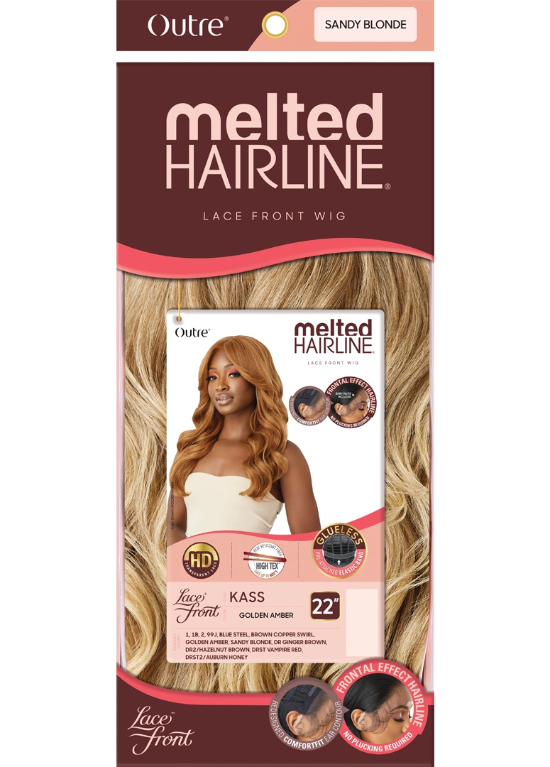 Outre Synthetic Melted Hairline HD Lace Front Wig Kass QLMHKAS - Elevate Styles