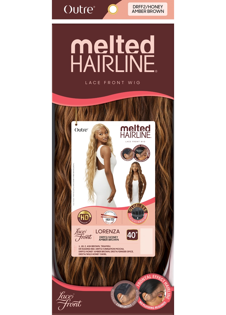 Outre Synthetic Melted Hairline HD Lace Front Wig Lorenza QLMHLOR - Elevate Styles