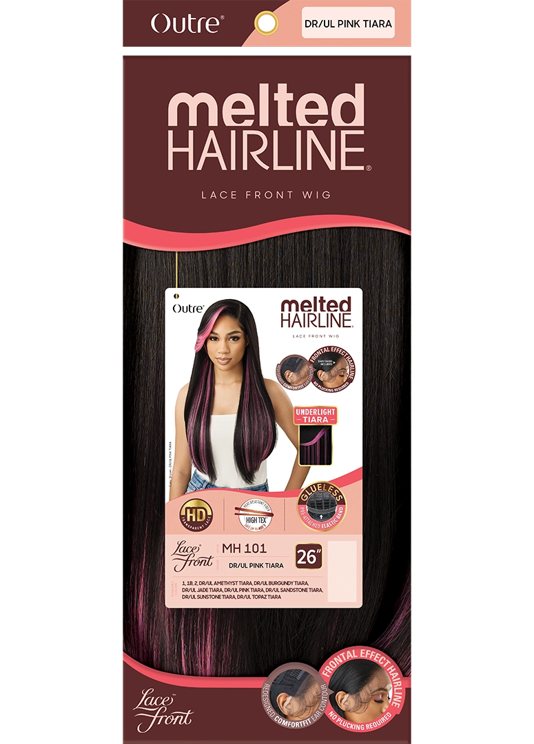 Outre Synthetic Melted Hairline HD Lace Front Wig MH101 QLMHMH101 - Elevate Styles