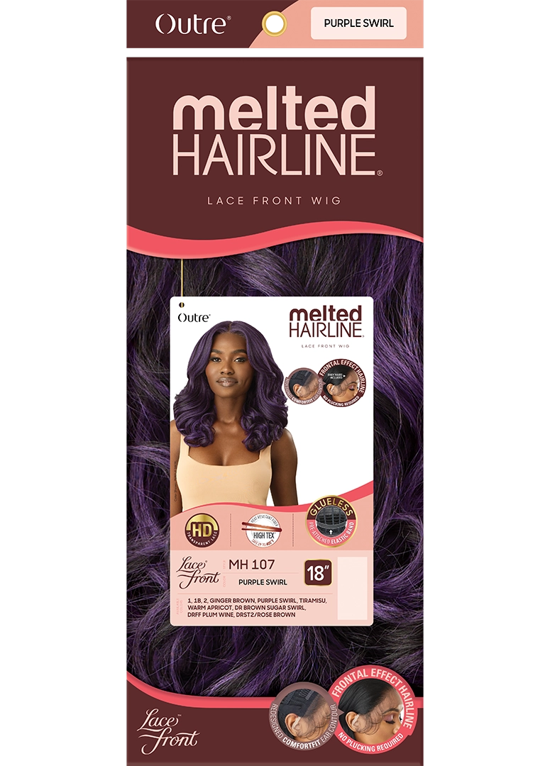 Outre Synthetic Melted Hairline HD Lace Front Wig MH107 QLMHMH107 - Elevate Styles