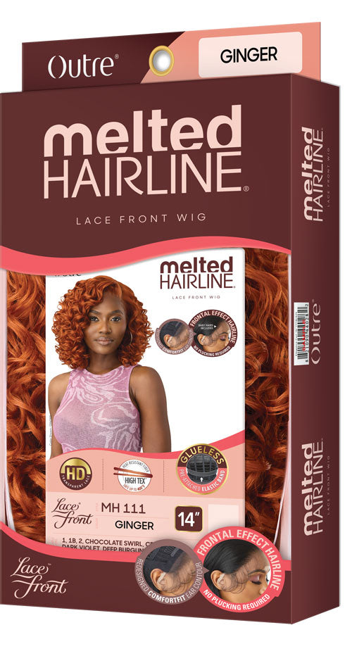 Outre Synthetic Melted Hairline HD Lace Front Wig MH111 QLMHMH111 - Elevate Styles