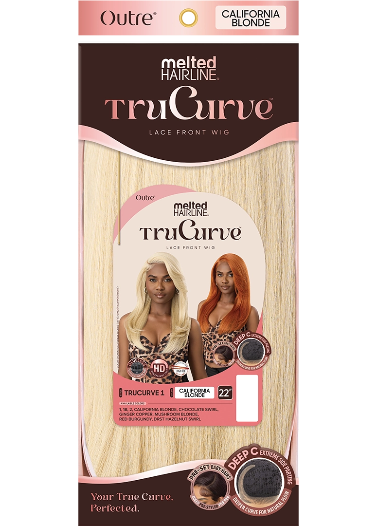 Outre Melted Hairline TruCurve Synthetic Lace Front Wig - TRUCURVE 1 QLMHTTC1 - Elevate Styles