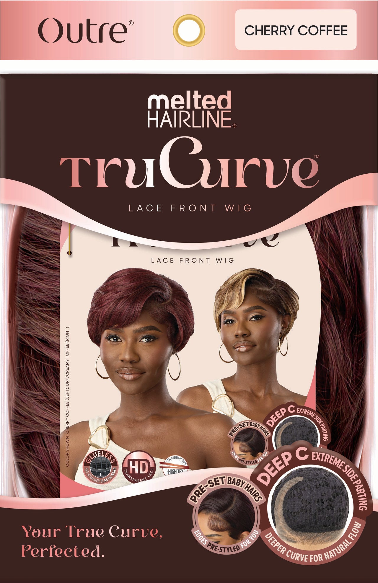 Outre Melted Hairline TruCurve Synthetic Lace Front Wig - TRUCURVE 7 QLMHTTC7 - Elevate Styles