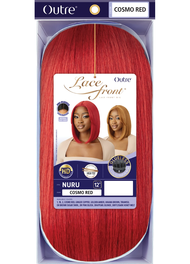 Outre Synthetic Glueless HD Transparent Lace Front Wig Nuru - Elevate Styles