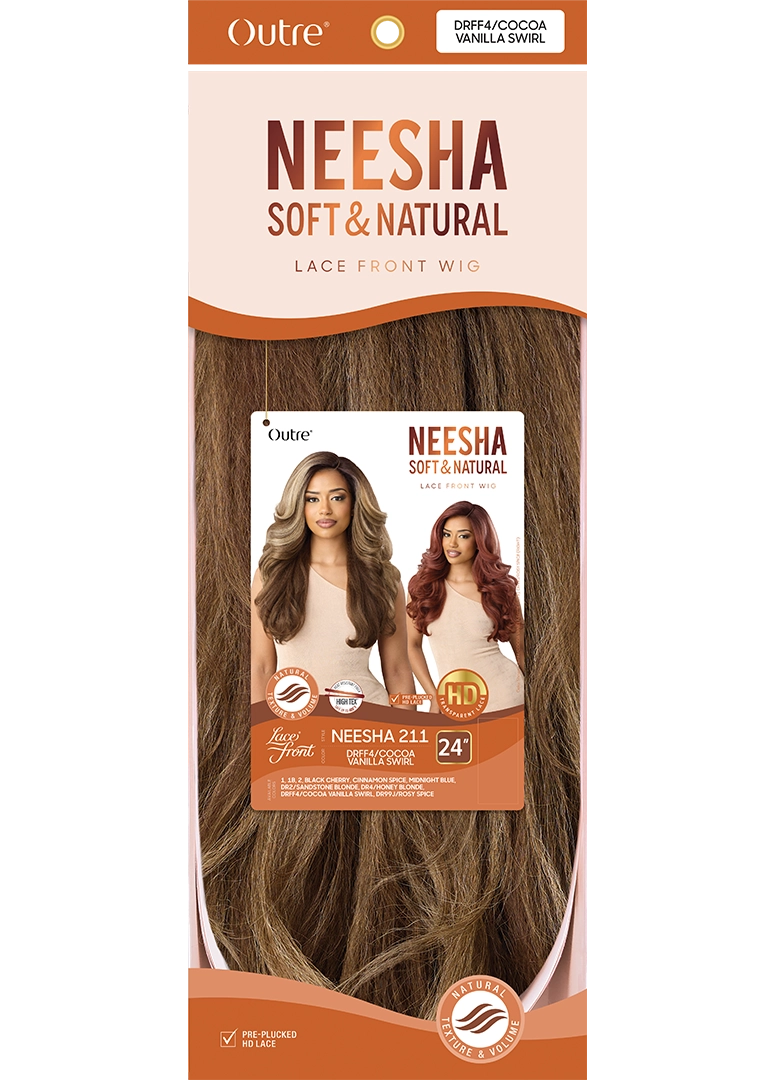 Outre Premium Soft & Natural HD Lace Front Wig Neesha 211 QLNSNN211 - Elevate Styles