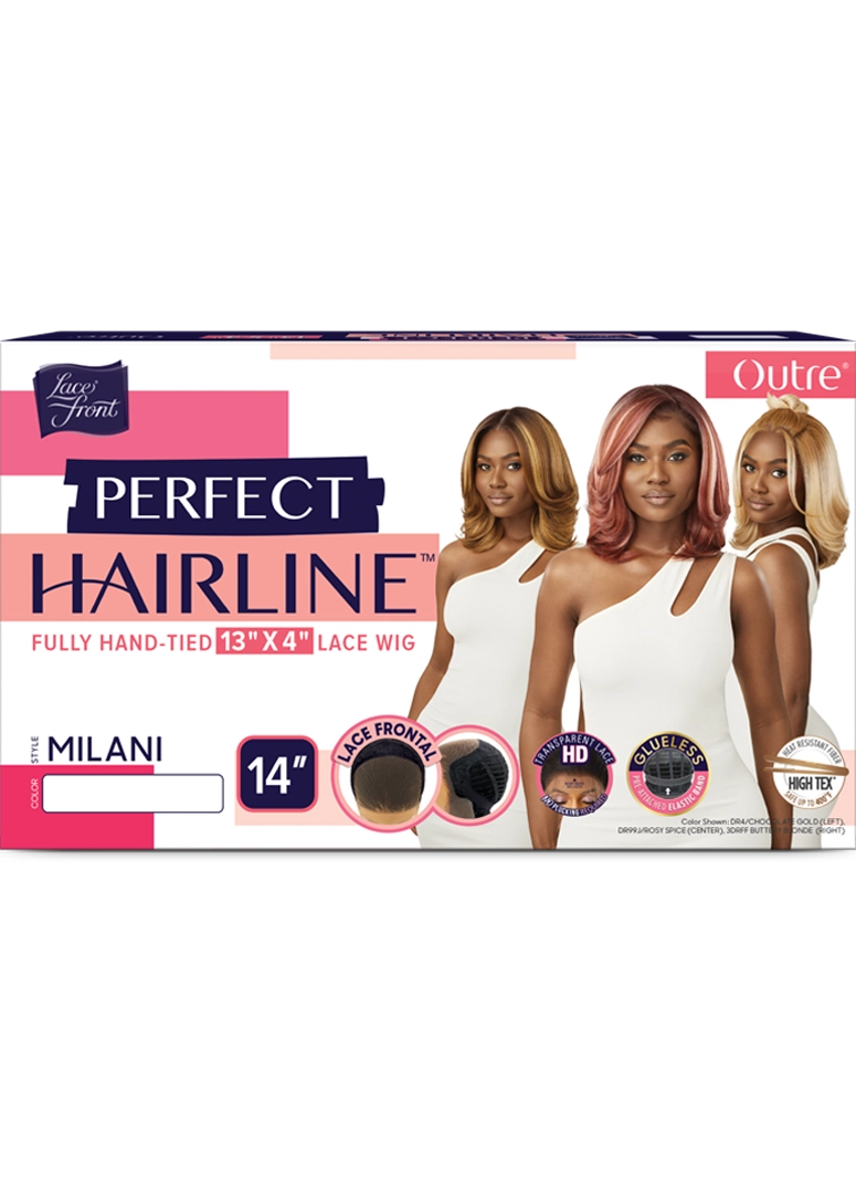 Outre Perfect Hairline 360 Frontal Lace 13"x 6" HD Transparent Lace Front Wig Milani QLPHLMIL - Elevate Styles