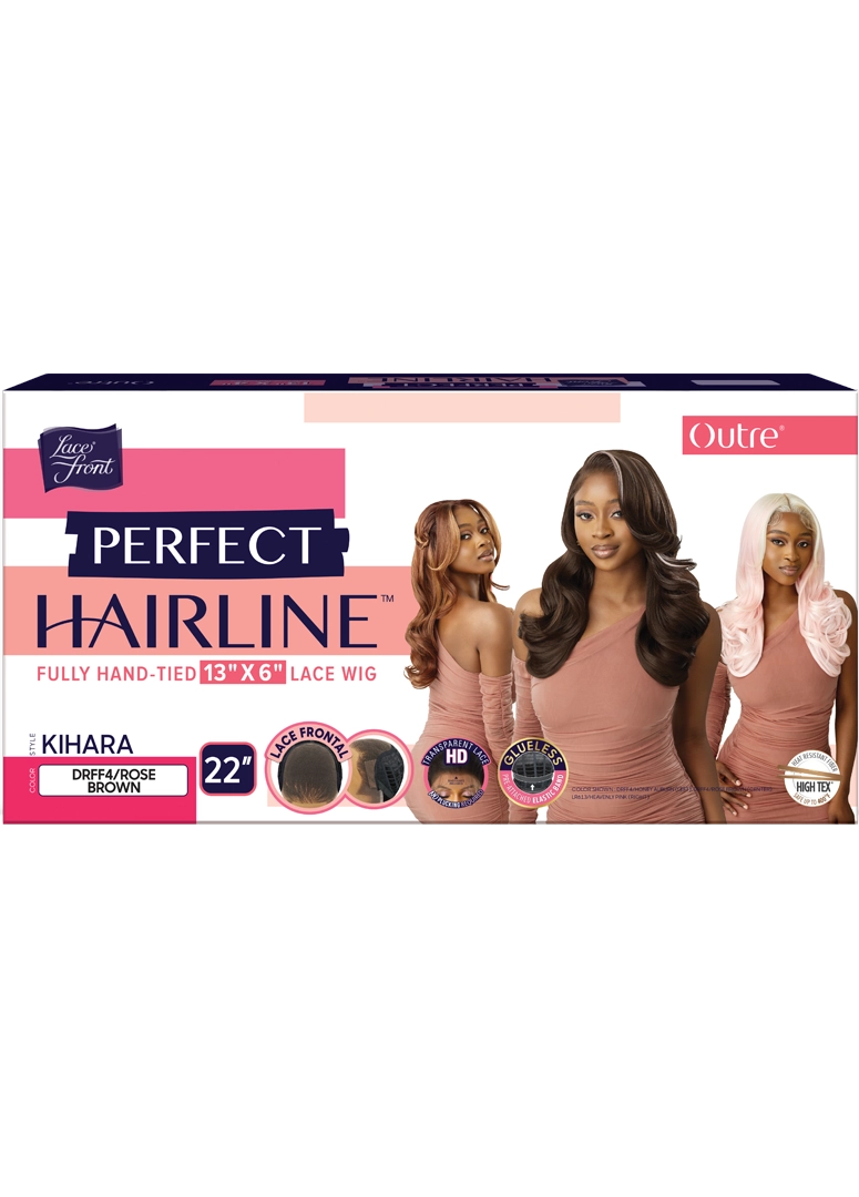 Outre Perfect Hairline 360 Frontal Lace 13"x 6" HD Transparent Lace Front Wig Kihara - Elevate Styles