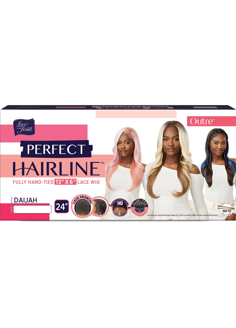 Outre Perfect Hairline 360 Frontal Lace 13"x 6" HD Transparent Lace Front Wig Daijah QLPHLDAI - Elevate Styles