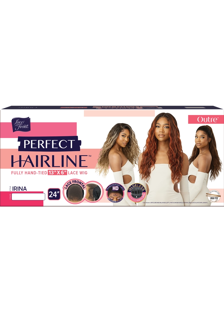 Outre Perfect Hairline 360 Frontal Lace 13"x 6" HD Transparent Lace Front Wig Irina QLPHLIRI - Elevate Styles
