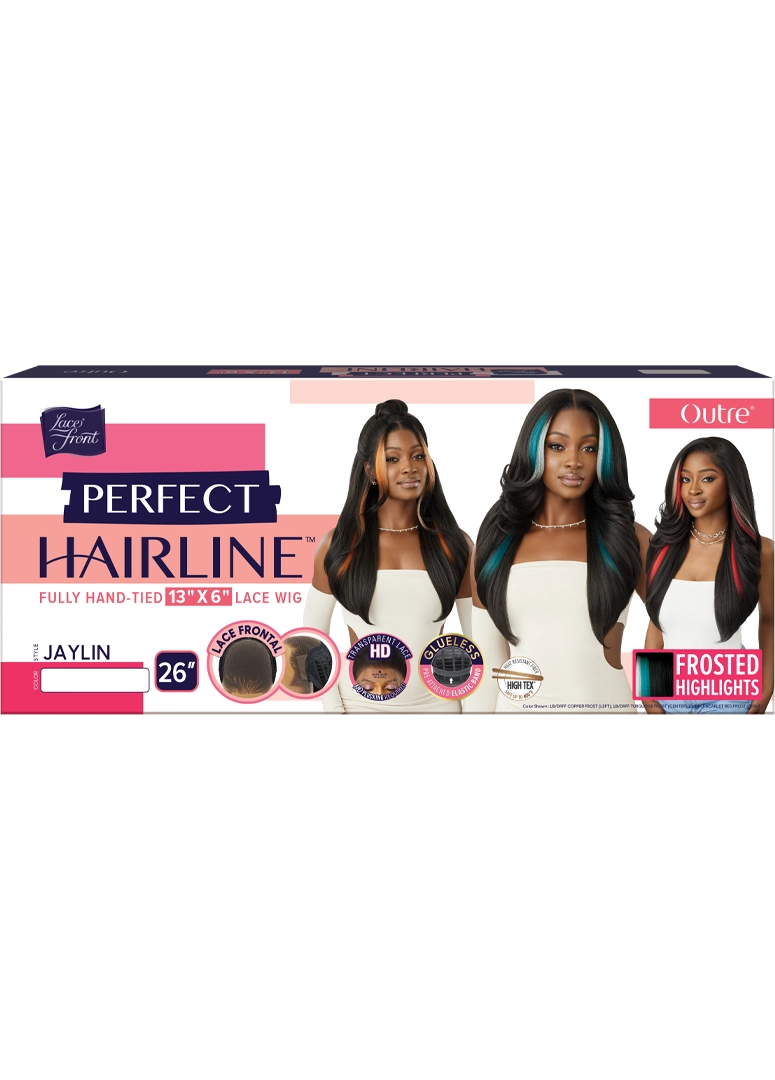 Outre Perfect Hairline 360 Frontal Lace 13"x 6" HD Transparent Lace Front Wig Jaylin QLPHLJAY - Elevate Styles