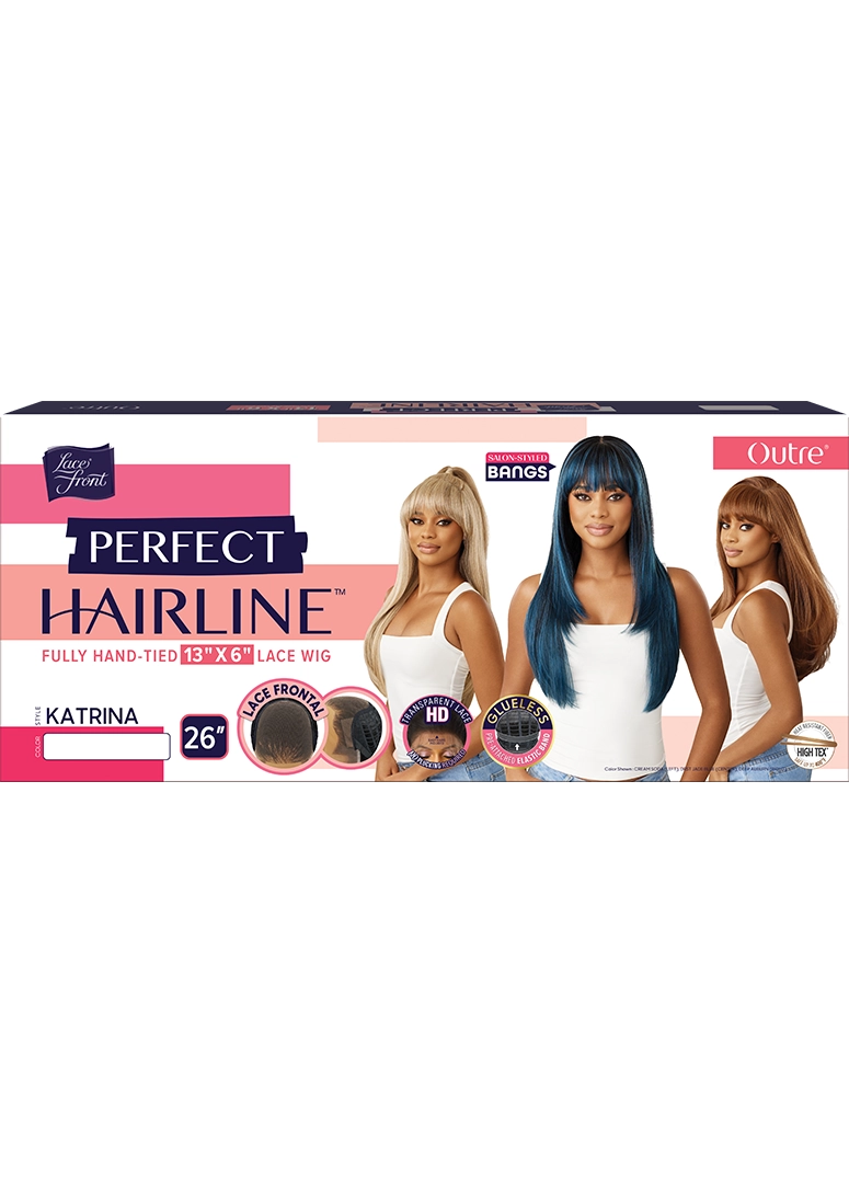 Outre Perfect Hairline 360 Frontal Lace 13"x 6" HD Transparent Lace Front Wig Katrina QLPHLKAT - Elevate Styles