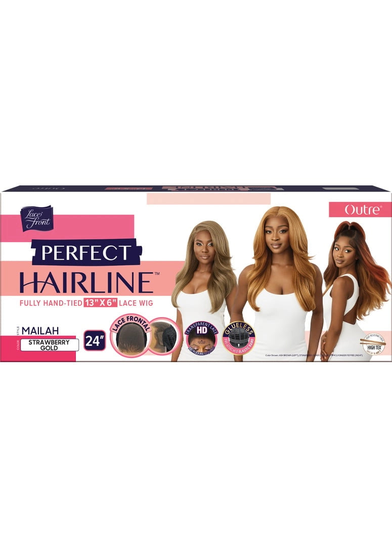 Outre Perfect Hairline 360 Frontal Lace 13"x 6" HD Transparent Lace Front Wig Mailah - Elevate Styles
