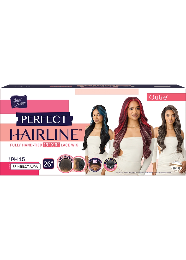 Outre Perfect Hairline 360 Frontal Lace 13"x 6" HD Transparent Lace Front Wig PH15 QLPHLPH15 - Elevate Styles