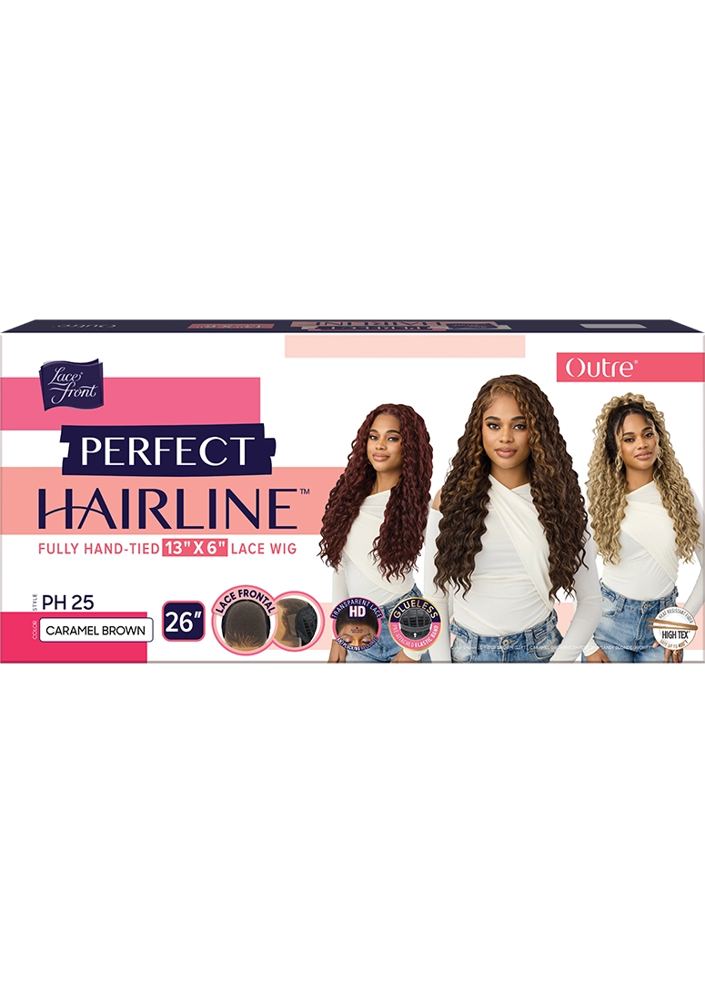 Outre Perfect Hairline Fully Hand-Tied 360 Frontal 13x6 HD Lace Front Wig - PH 25
