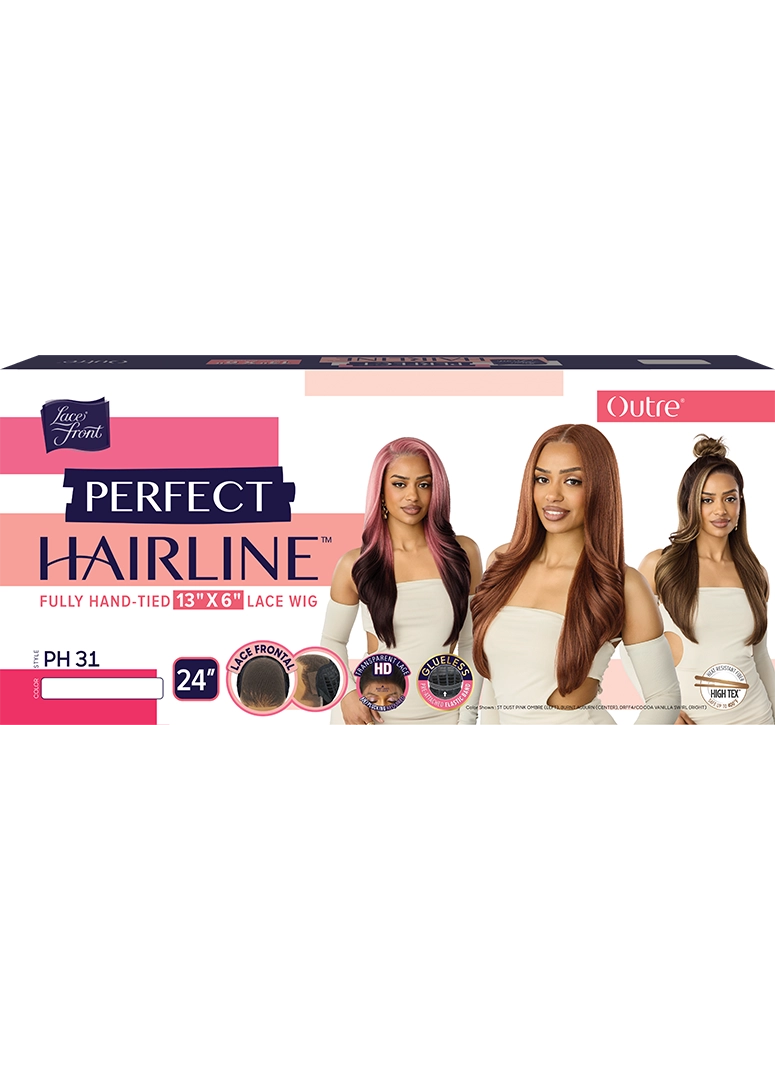 Outre Perfect Hairline Fully Hand-Tied 360 Frontal 13x6 HD Lace Front Wig - PH 31