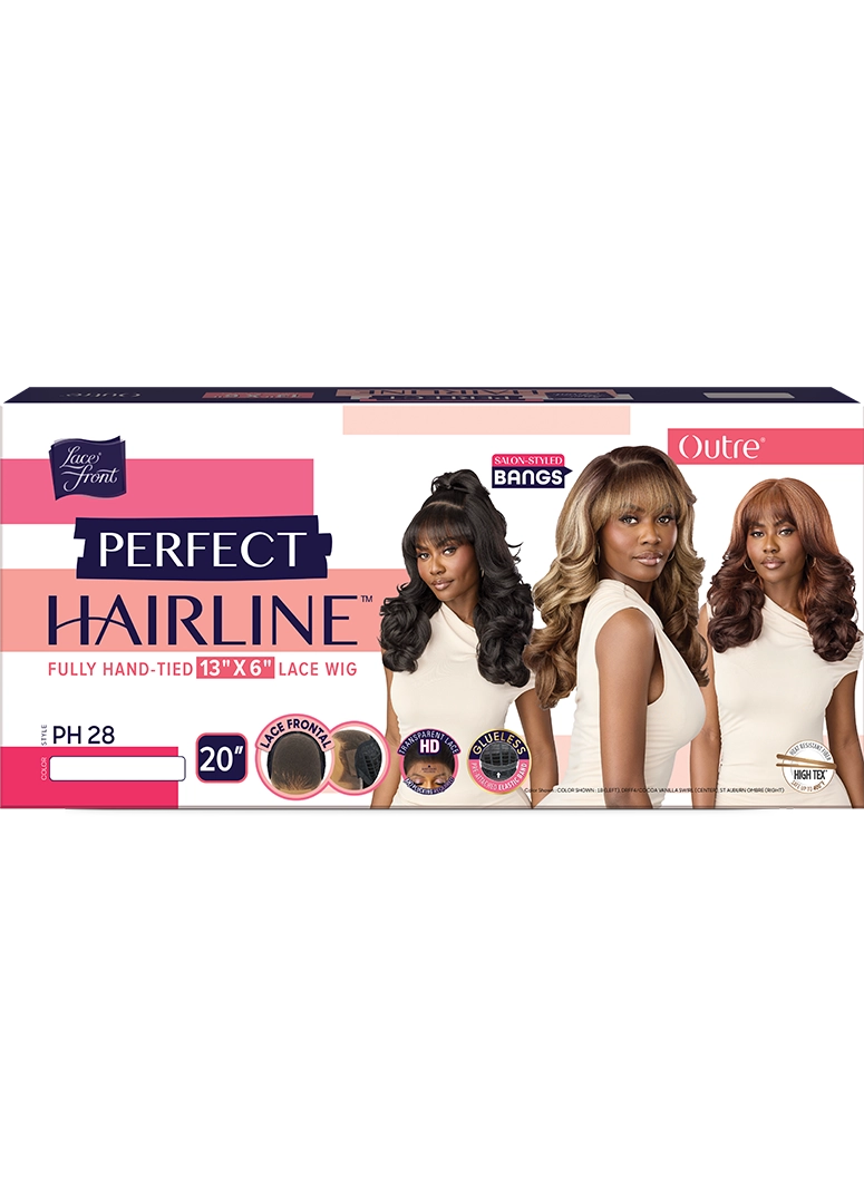 Outre Perfect Hairline Fully Hand-Tied 360 Frontal 13x4 HD Lace Front Wig - PH 28