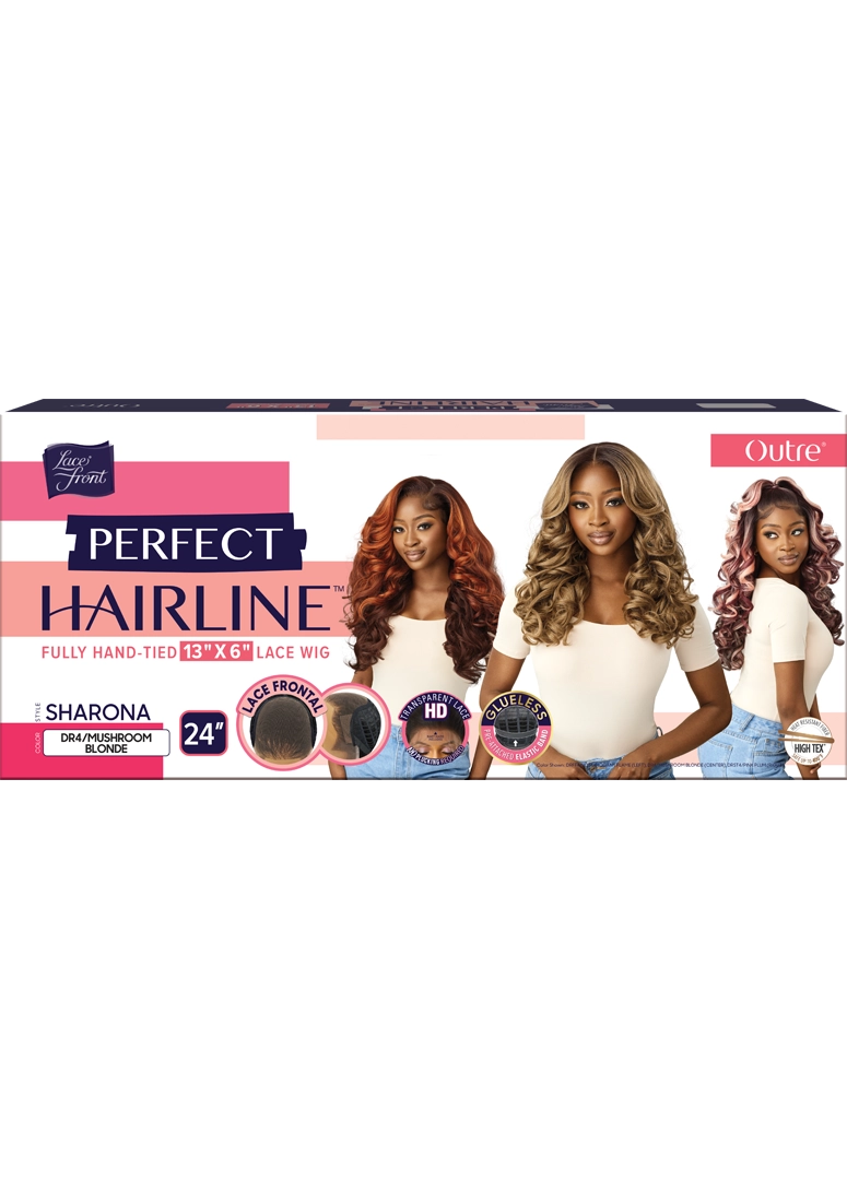 Outre Perfect Hairline 360 Frontal Lace 13"x 6" HD Transparent Lace Front Wig Sharona QLPHLSHR - Elevate Styles