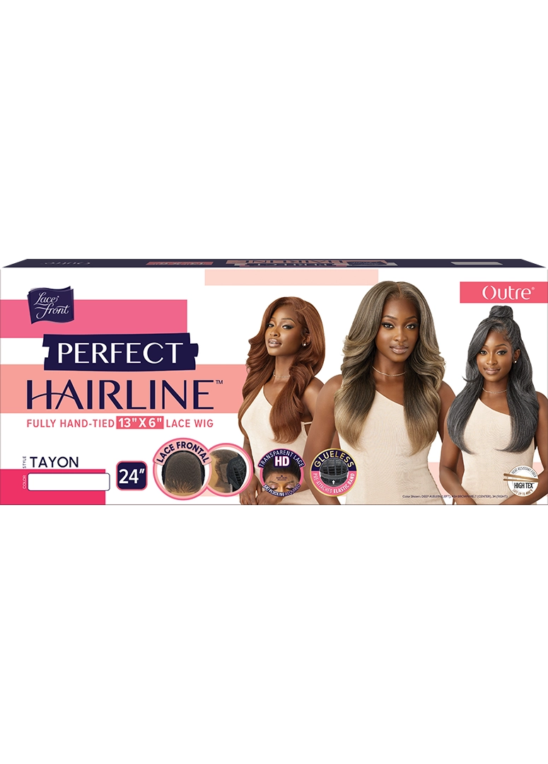 Outre Perfect Hairline 360 Frontal Lace 13"x 6" HD Transparent Lace Front Wig Tayon QLPHLTAY - Elevate Styles