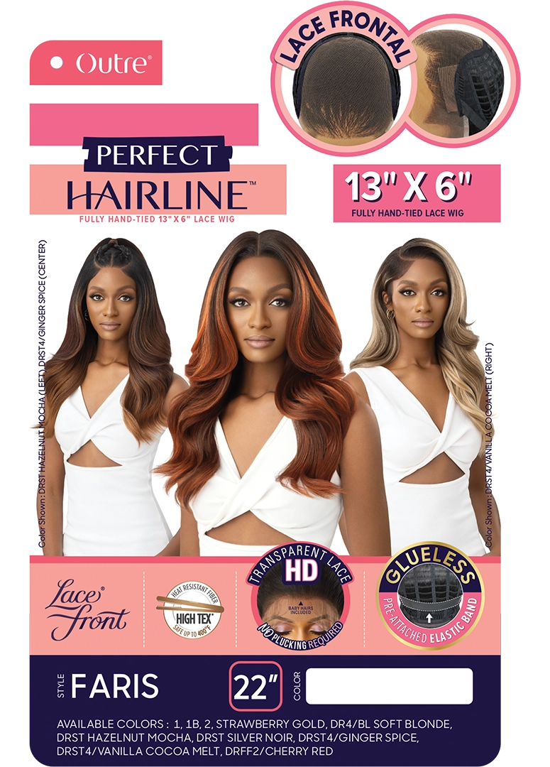 Outre 360 Frontal Lace 13"x 6" HD Transparent Lace Front Wig Faris - Elevate Styles