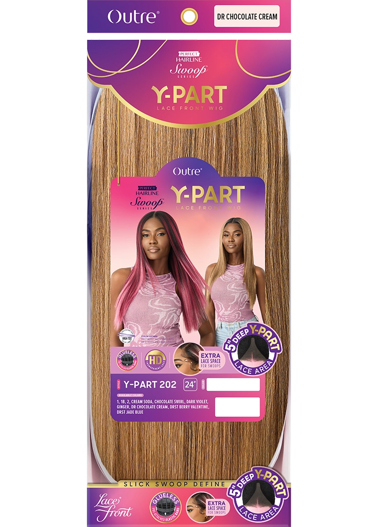 Outre Perfect Hairline Swoop Series Y-Part Frontal Lace Front Wig Y-Part 202 QLPHLSSYP202 - Elevate Styles