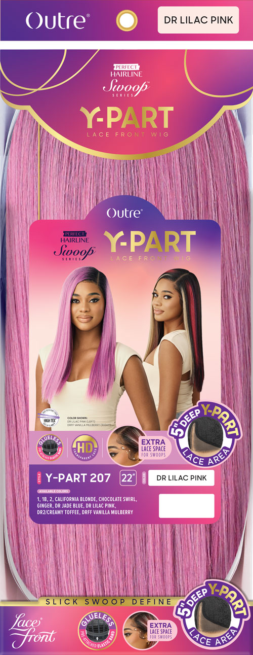Outre Perfect Hairline Swoop Series Y-Part Frontal Lace Front Wig Y-Part 207 QLPHLSSYP207 - Elevate Styles