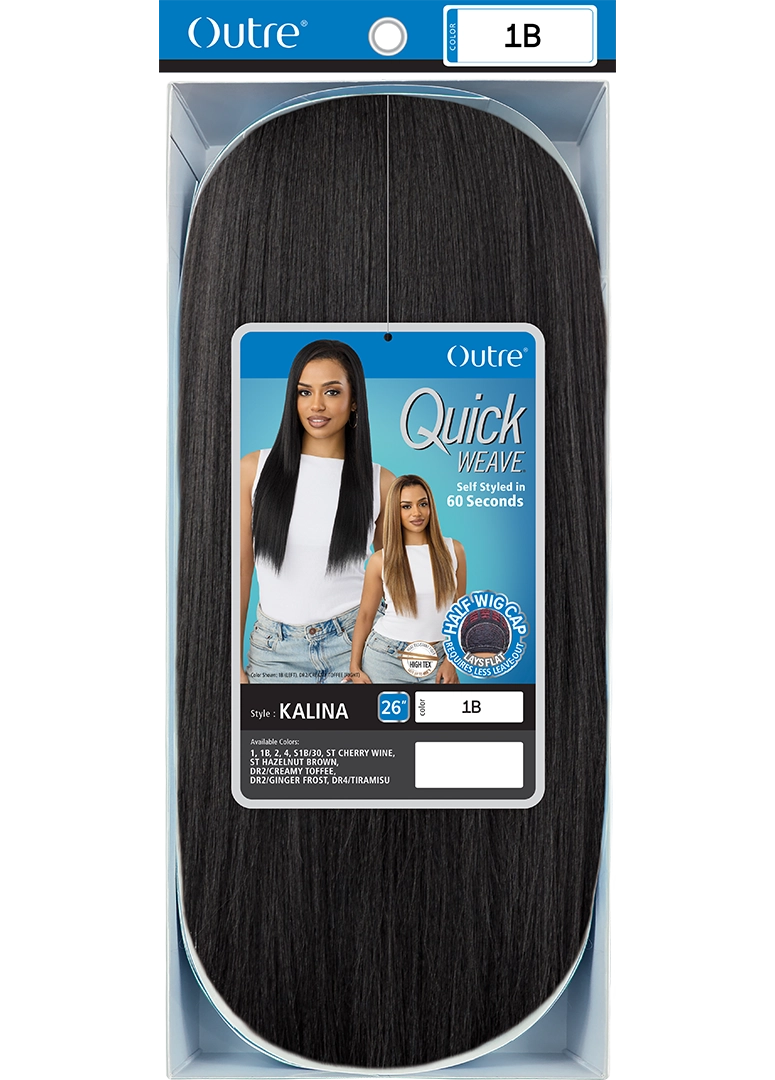 Outre Quick Weave Synthetic Half Wig Kalina QSKAL - Elevate Styles