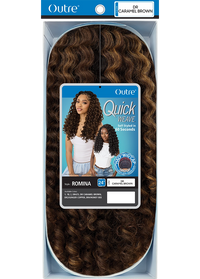 Thumbnail for Outre Quick Weave Synthetic Half Wig Romina QSRMN - Elevate Styles