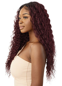 Thumbnail for Outre Premium Purple Pack 100% Human Hair Blend 3x Virgin Loose Deep 18
